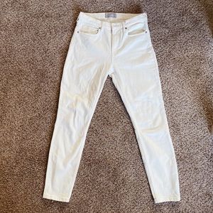 White Everlane jeans